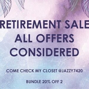 RETIREMENT SALE ALL OFFERS CONSIDERED